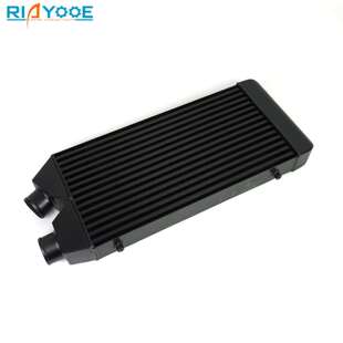 汽车散热器中冷器同侧-530x280x76MM-63MM进气涡轮增压改装铝管式