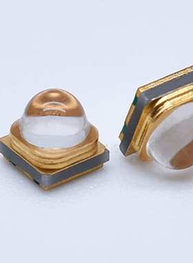 5050 UVC255nm265nm270nm石英玻璃灯珠200mW-400mW LED发光二极管