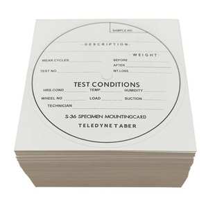 TABER贴纸 TABER耐磨试验机专用 TABER试验机贴纸 S36贴纸