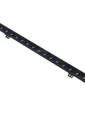 市政亮化带挡光板格栅led洗墙灯 DMX512RGB七彩防眩光洗墙灯