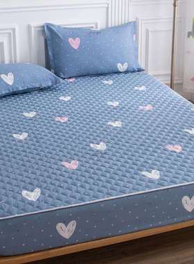 夹棉床笠加厚单件床罩150×190床单1米22025新款四季通用