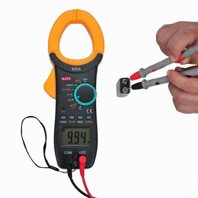 南京天宇数字钳形表多用表钳表三用表TY826A B自动交直流电流表卡