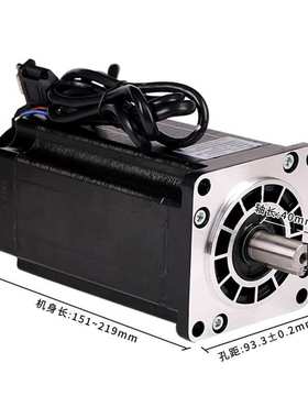 新力川110闭环步进电机20Nm带编码器三相数显伺服套装LCDA2260H