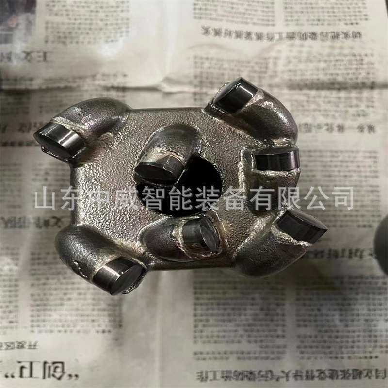 12-14级矿用合金刚胎体钻头 硬岩用高强度四翼平顶烧结体钻头