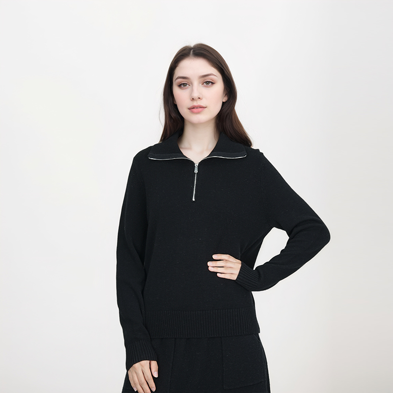 【甜甜粉丝专享】100羊毛开衫女士气质休闲简约百搭针织衫BN952