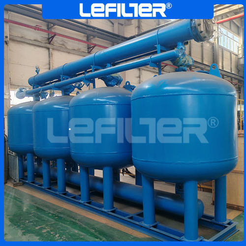 自动反冲洗浅层砂过滤器 工业循环水旁滤器 循环水浅层砂旁滤设备