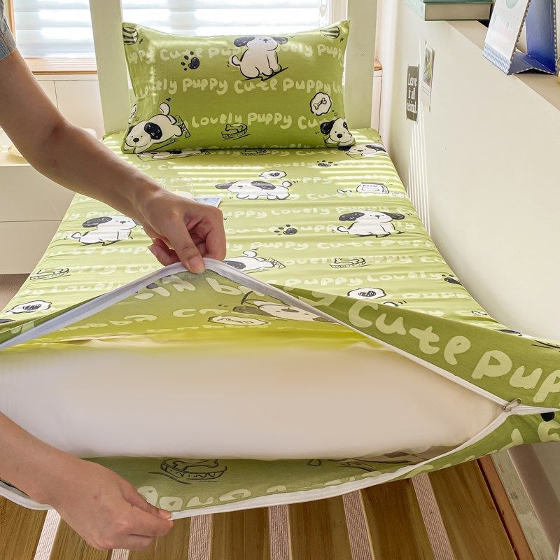 全棉床垫套床褥保护罩全包围拉链学生宿舍9J0x190床笠乳胶垫防尘