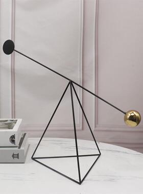 现简平衡艺术品代摆设BJ00032酒店售楼处玄关样约版厅房客软装饰