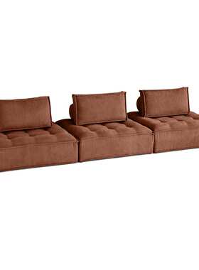 Piedmont Sofa跨境出口真空压缩沙发皮埃蒙特无骨架纯海绵沙发