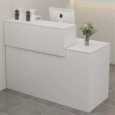 吧台收银台服装店理发店餐饮店店铺小型柜台桌中介公司前台接待台