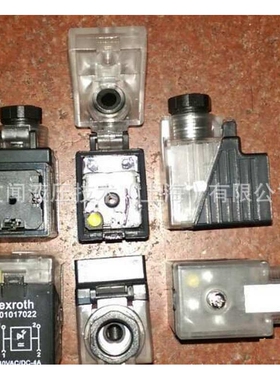 厂家供应R901017022带灯插头 进口柱塞泵配件