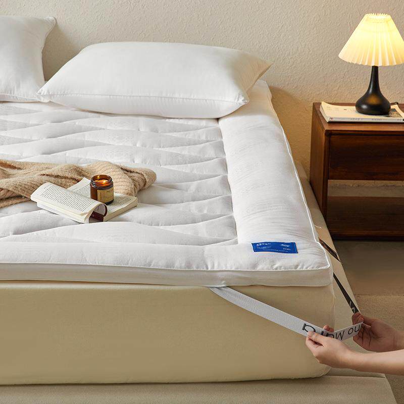 新款A类瑞士山宁泰抗菌防螨大豆软床垫婴儿可用纯棉床褥全棉垫被