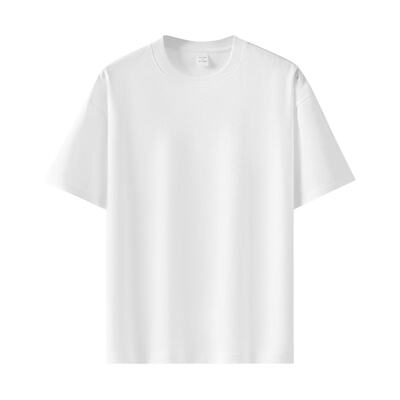 圆领情侣全棉短袖2026年夏季新款男女生花卉刺绣重磅T恤1