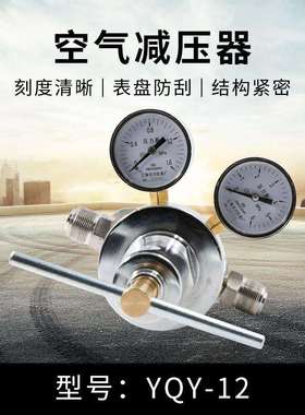 上海减压器YQK-121.6*6MPa天川牌管道平行进出空气减压器