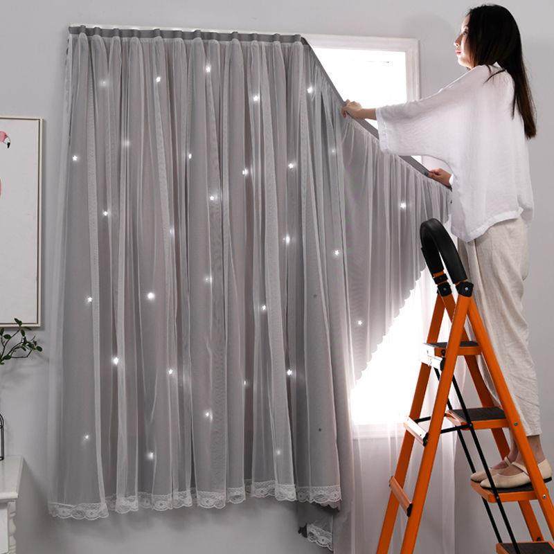 PK7J2021年新款遮光布魔术粘贴式窗帘卧室免打孔安装小窗户短款免,模玩/动漫/周边/娃圈三坑/桌游,模型制作工具/辅料耗材,淘宝优惠券,粉丝福利购,淘宝优惠卷