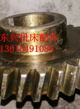 北京铣床X62W/XA6132铣头斜齿轮M3.5Z31孔40单键12高度40