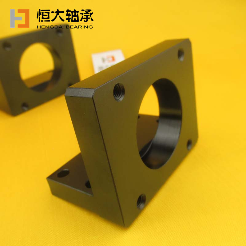 57电机支架 电机固定座电机架配bk12ek12中心高25mm 57步进电机座