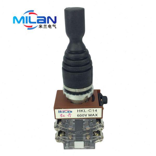 HKL-C14摇杆十字开关 游戏机 主令控制开关 4向自锁 4NO