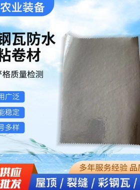 非sbs自粘防水卷材屋顶补漏材料楼顶裂缝防漏雨彩钢瓦阳光房铁皮