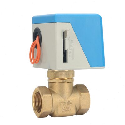 风机盘管电动阀VA-7010-8503电动中央空调二通阀电磁阀4分6分1寸