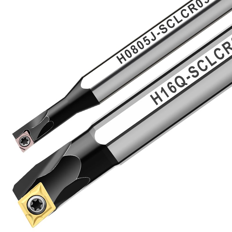 数控镗孔内孔刀杆小孔防震抗震高速钢车刀06H08K/10M/16Q/SCLCR09