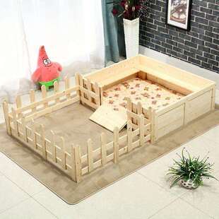 实木防压狗窝大型犬狗产床大型犬狗狗产房狗窝狗窝产床围栏