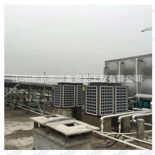 常州太阳能空气能热水器厂家 工厂员工宿舍空气能太阳能热水系统