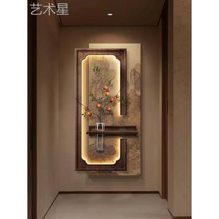 宋式代美学正入户玄关装饰新中千XL00152里江山图走廊过道对画门