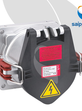 斯普威尔厂家直销SP-75241 200A4P工业防水插座  IP67大电流防水