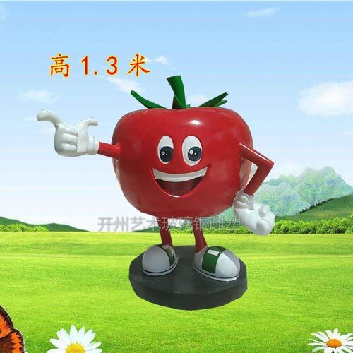 户外仿真水果蔬菜摆件玻璃钢园林景观雕塑农庄草坪商场美陈装饰品