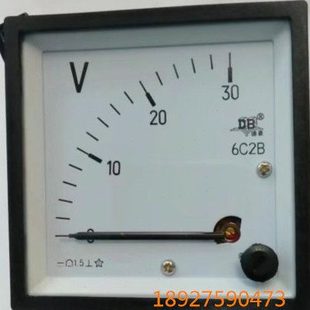 广东德庆电表厂DB德表 直流电压表6C2B-30V 5V 10V 20V 50V 75V 1