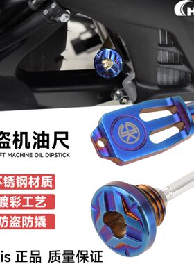 适用巡弋300 九妹JOYMAXZ300 九妹夫F300 GTS300i 改装防盗机油尺