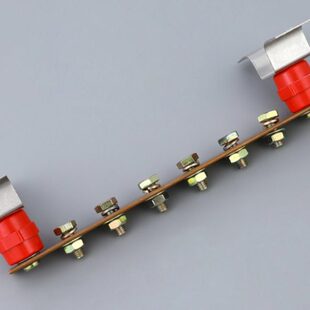 T2紫铜排镀锡铜排打孔铜排成型铜排定制加工折弯打孔成型接地铜排