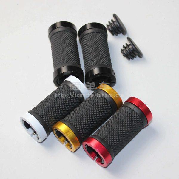 包邮定制长短把套7cm9cm13cm长铝合金锁扣橡胶把套自行车通用款