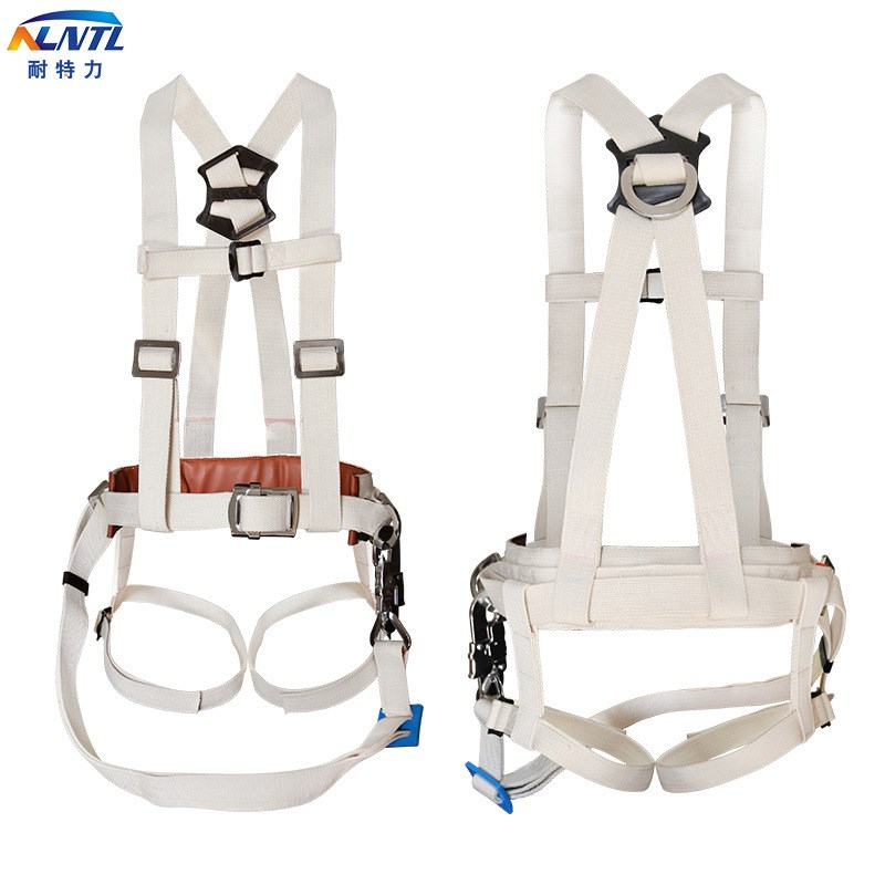 蚕丝双钩安全带 全身绝缘围杆带  高空作业安全带 电工防护保险带