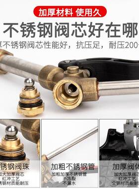 洗车店枪形场专用扇形高38351压洗车机水头黑猫熊快猫清洗机用扇