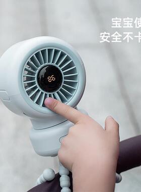 新款婴儿74216风扇车宿舍头风户外降摇温便携八爪鱼扇小台扇桌面