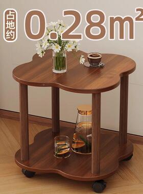 复古小桌子边几可移动小圆桌茶49080用几客厅家户床型简约小头柜