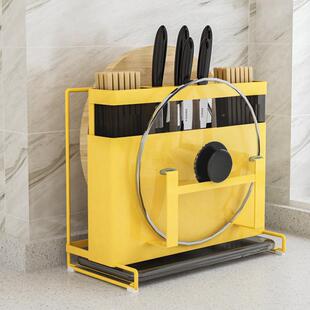 304钢不锈厨具房用刀架新款尚刀座置咨询卖家物架菜刀砧板厨时收