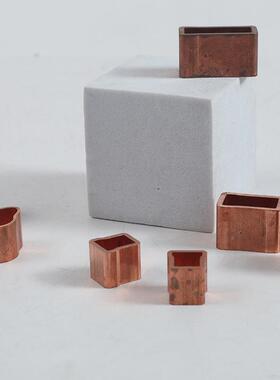 工厂直供高含铜端量形异导电EZQ子异形子电桩头端T2异形端子铜管