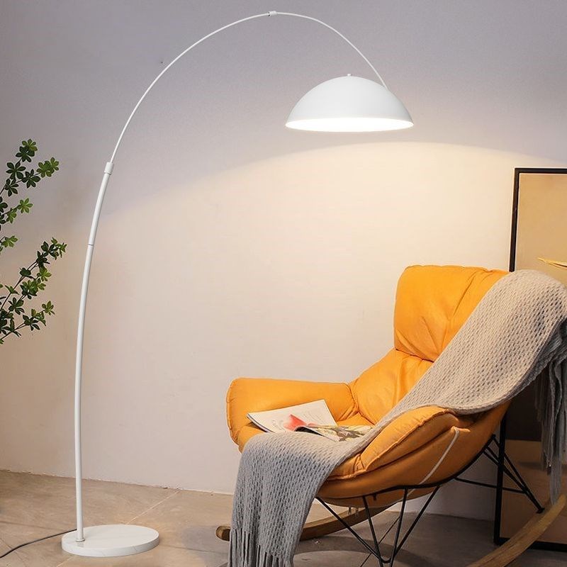 钓鱼灯落地灯北欧高级p感氛围灯客厅沙发卧室网红艺术立式落地台