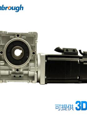 57蜗轮减速带刹车闭环步进电机电机力矩1.3Nm速比5-80