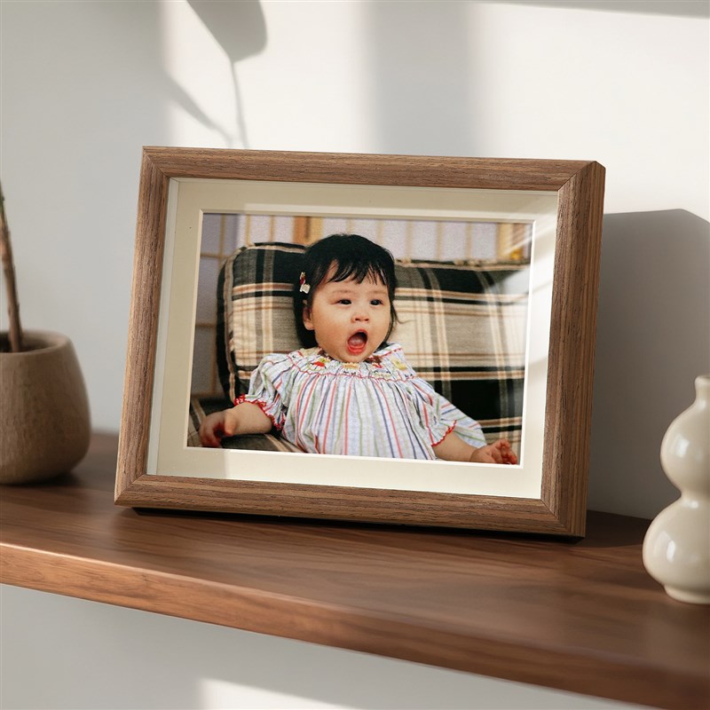 相框空框带玻璃洗照片做成中空摆台高级感六寸Q七寸冲洗加打印定