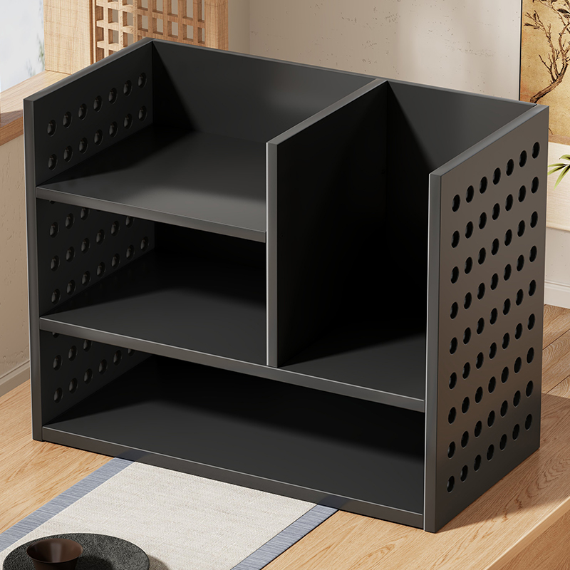 博古架茶室茶杯茶具收纳架中式茶架桌H面茶室摆件茶杯架茶叶摆放