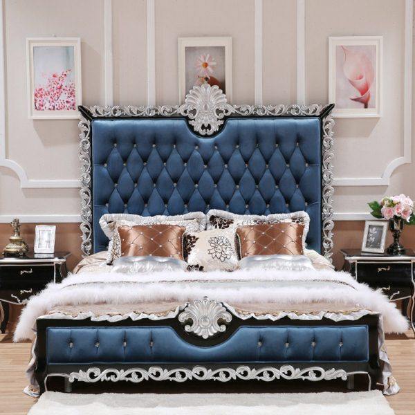 欧式床1.8米床公主床法式婚床实木家具新古典床双人床1.5米床现货