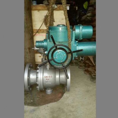 Q947W-10P 不锈钢硬密封法兰电动球阀 固定球电动法兰球阀DN100