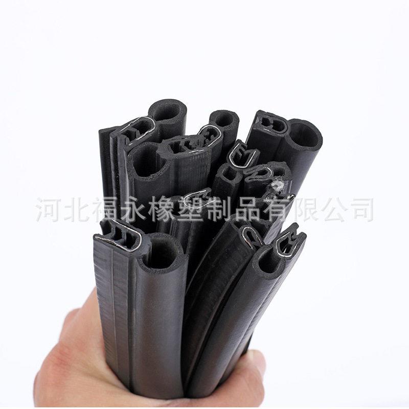 双不锈钢U型橡胶保护胶条汽车耐油固定卡箍U型包边条卡槽皮条