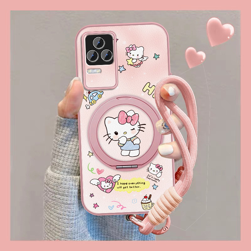 适用可爱KT猫红米k50手机壳女卡通Redmik50pro新款凯蒂k50电竞版磁吸K50por小羊皮保护套全包防摔挂绳外壳,3C数码配件,手机保护套/壳,淘宝优惠券,粉丝福利购,淘宝优惠卷