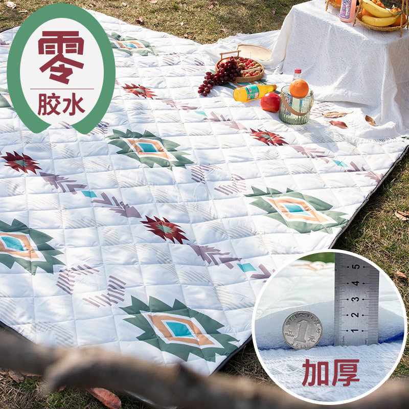 野餐垫防潮垫加厚户外公园露营帐篷草坪铺垫郊游野炊布可机洗地垫