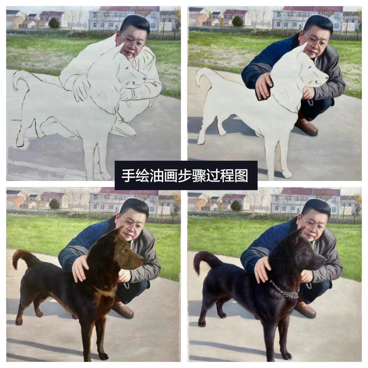 大芬油画村手绘定制客厅